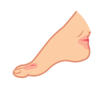 нарушение целостности кожи стоп