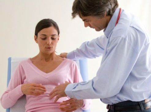 Пальпация живота