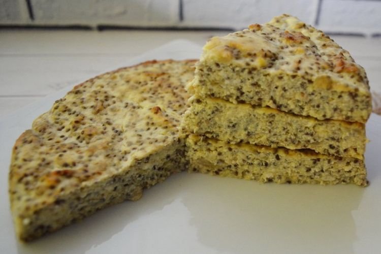 Cottage cheese gryte med chiafrø Cottage cheese gryte med chiafrø