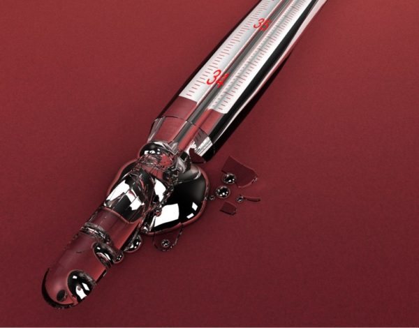 Что делать, если разбился термометр