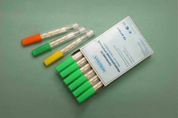 Ртутные термометры требуют бережного обращения