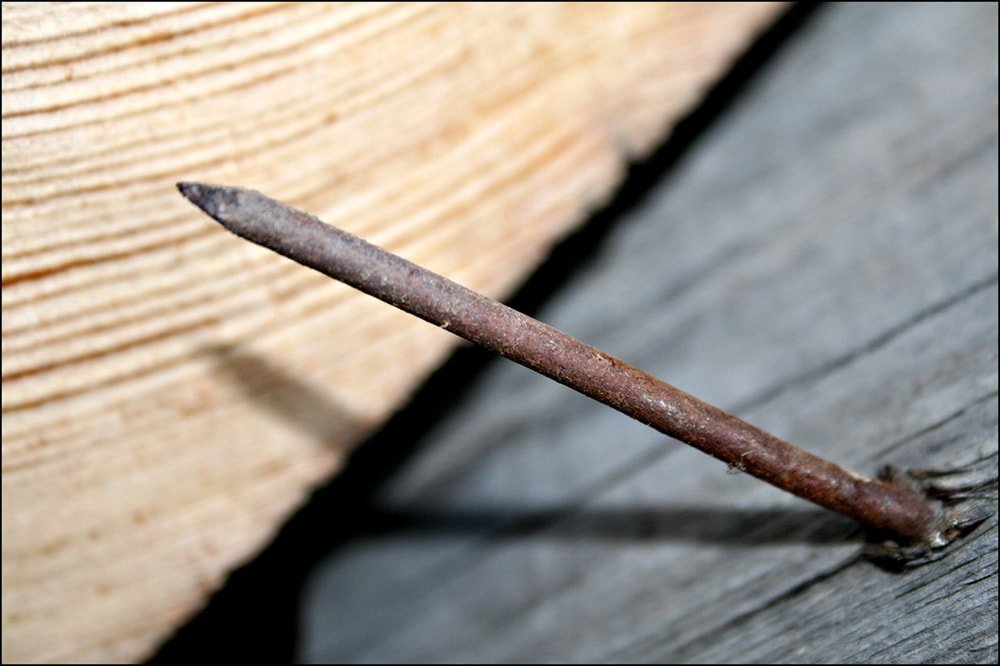 Ноготь ржавый гвоздь