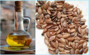 Масло и льняное семя