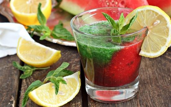 Арбуз, лимон, мед