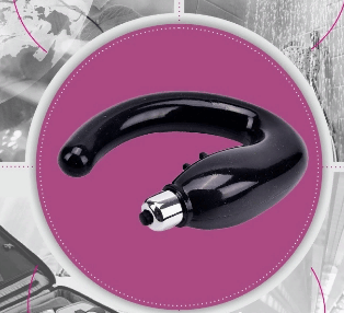 Стимулятор простаты с загнутым кончиком